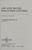 Air and water pollution control : a benefit-cost assessment
 0471089850