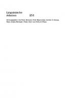 Akkusativobjekt, Akkusativobjektsätze und Objektsprädikate im Deutschen: Untersuchungen zu ihrer Syntax und Semantik
 9783111356488, 9783484302518
