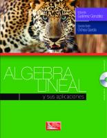 Algebra lineal y sus aplicaciones [1 ed.]
 6074388903, 9786074388909
