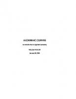 ALGEBRAIC CURVES An Introduction to Algebraic Geometry