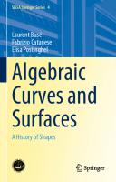 Algebraic Curves and Surfaces: A History of Shapes
 3031241509, 9783031241505