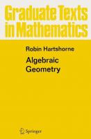 Algebraic geometry
 9780387902449, 0387902449