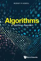 Algorithms. A Top-Down Approach
 9789811263835, 9789811263842, 9789811263859
