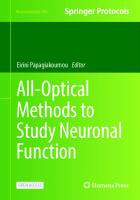 All-Optical Methods to Study Neuronal Function
 1071627635, 9781071627631