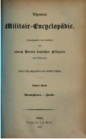 Allgemeine Militair-Encyclopedie [Militär-Enzyklopädie] [10, 2 ed.]