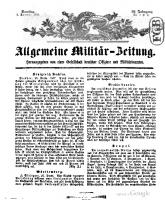 Allgemeine Militär-Zeitung [33]