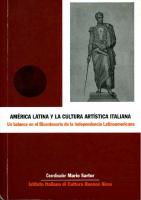América Latina y la cultura artística italiana : un balance en el bicentenario de la Independencia latinoamericana
 9789872584313, 9872584311