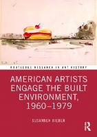 American Artists Engage the Built Environment, 1960-1979
 1032262680, 9781032262680