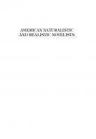 American Naturalistic and Realistic Novelists : A Biographical Dictionary
 9780313016813, 9780313315725