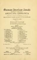 Americana Germanica [6 (Old Series; 10)]