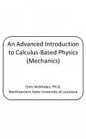 An Advanced Introduction to Calculus-Based Physics (Mechanics)