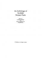An Anthology of Scottish Women Poets
 9781474469791