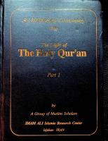 An Enlightening Commentary into the Holy Quran (vol_1_sura_1_through_sura_2_154_vol_1_of_20) [1]
 8146515151
