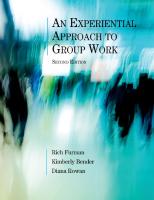 An Experiential Approach To Group Work [2 ed.]
 9780190615390