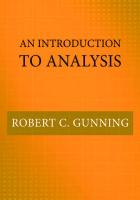 An Introduction to Analysis
 9780691178790, 2017963672
