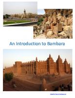 An Introduction to Bambara
