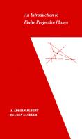 An Introduction to Finite Projective Planes (Dover Books on Mathematics)
 0486789942, 9780486789941