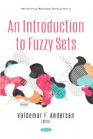 An Introduction to Fuzzy Sets
 2020020544, 2020020545, 9781536180121, 9781536180138