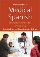 An Introduction to Medical Spanish: Communication and Culture [5 ed.]
 0300240600, 9780300240603