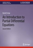 An Introduction to Partial Differential Equations
 3031220862, 9783031220869