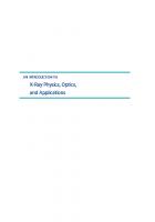 An Introduction to X-Ray Physics, Optics, and Applications
 9781400887736