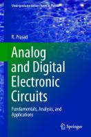 Analog and Digital Electronic Circuits: Fundamentals, Analysis, and Applications
 3030651282, 9783030651282