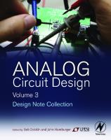 Analog Circuit Design Volume Three: Design Note Collection: 3 [3, Reprint ed.]
 0128000015, 9780128000014