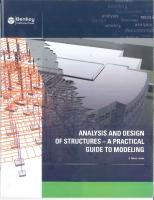 Analysis and Design of Structures - A Practical Guide to Modeling [1st ed.]
 9781934493151, 1934493155