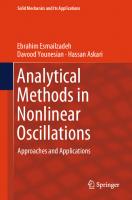 Analytical methods in nonlinear oscillations
 9789402415407, 9789402415421