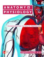 Anatomy & physiology : foundations for the health professions
 9780073402123, 0073402125