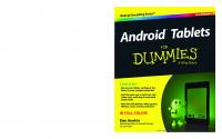 Android Tablets For Dummies [2 ed.]
 9781118874011