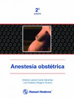 Anestesia Obstetrica (2a. ed.)