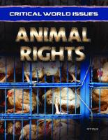 Animal Rights
 9781422281277, 9781422236475