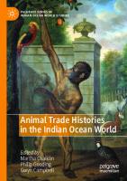 Animal Trade Histories in the Indian Ocean World [1st ed.]
 9783030425944, 9783030425951