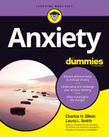 Anxiety For Dummies
 9781119768500, 1119768500