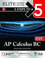 AP Calculus BC 2024
 9781265343576, 1265343578, 9781265341831, 1265341834