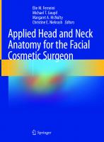 Applied Head and Neck Anatomy for the Facial Cosmetic Surgeon
 3030579301, 9783030579302