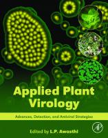 Applied Plant Virology: Advances, Detection, and Antiviral Strategies [1 ed.]
 0128186542, 9780128186541