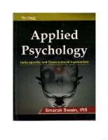 Applied Psychology [3 ed.]