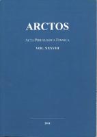 Arctos: Acta Philologica Fennica [38]
 3905083086, 8876891323, 3805319711, 8871401603, 0521446678, 3805316798, 8876891714, 3805325819
