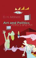 Art and Politics / Politics and Art
 9780815651185, 9780815609766