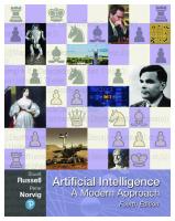 Artificial Intelligence: A Modern Approach (Pearson Series in Artifical Intelligence) [4 ed.]
 0134610997, 9780134610993