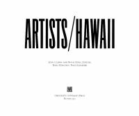 Artists/Hawaii
 9780824844097