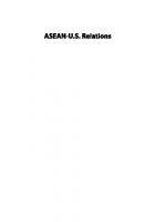 ASEAN-U.S. Relations: What Are the Talking Points?
 9789814311762