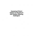 Assessing China's Impact on Poverty in the Greater Mekong Subregion
 9789814311885