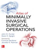 Atlas of Minimally Invasive Surgical Operations
 9781259585883, 1259585883, 9780071449052, 0071449051