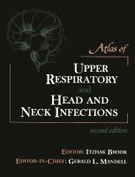 Atlas of Upper Respiratory and Head and Neck Infections [2nd ed.]
 978-1-57340-140-1;978-1-4613-1103-4