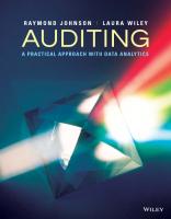 Auditing: A Practical Approach with Data Analytics
 1119401747, 9781119401742