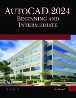 AutoCAD 2024 Beginning and Intermediate
 9781683929284, 1683929284