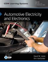 Automotive Electricity and Electronics: CDX Master Automotive Technician Series [Paperback ed.]
 1284101460, 9781284101461
